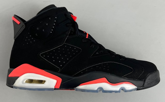 Air Jordan Retro 6 VI SuperA Black Infrared